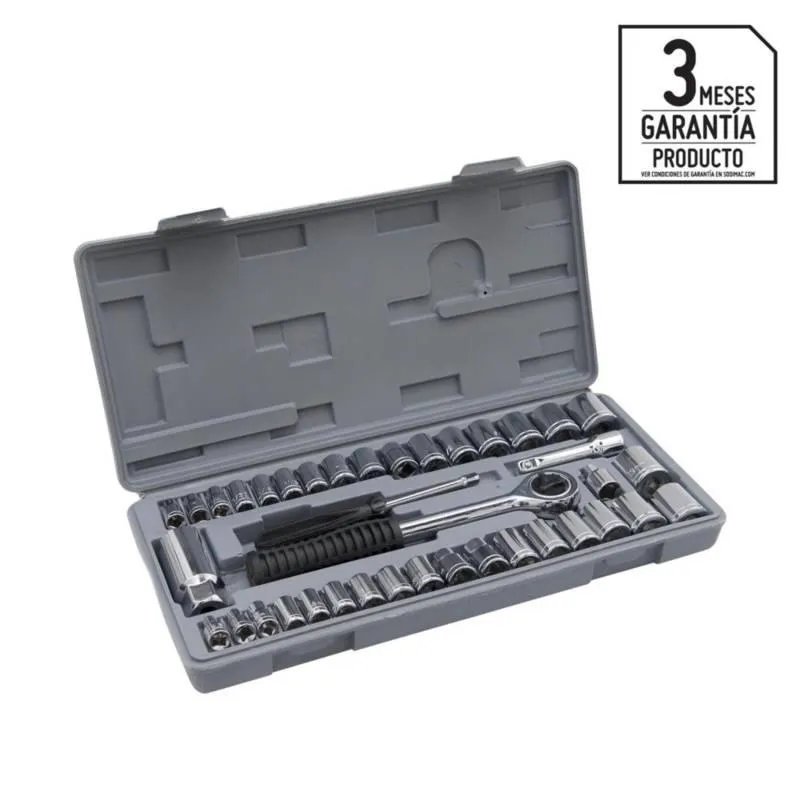 Set de Herramientas Mecánicas Acero inoxidable 40 Pzs Karson