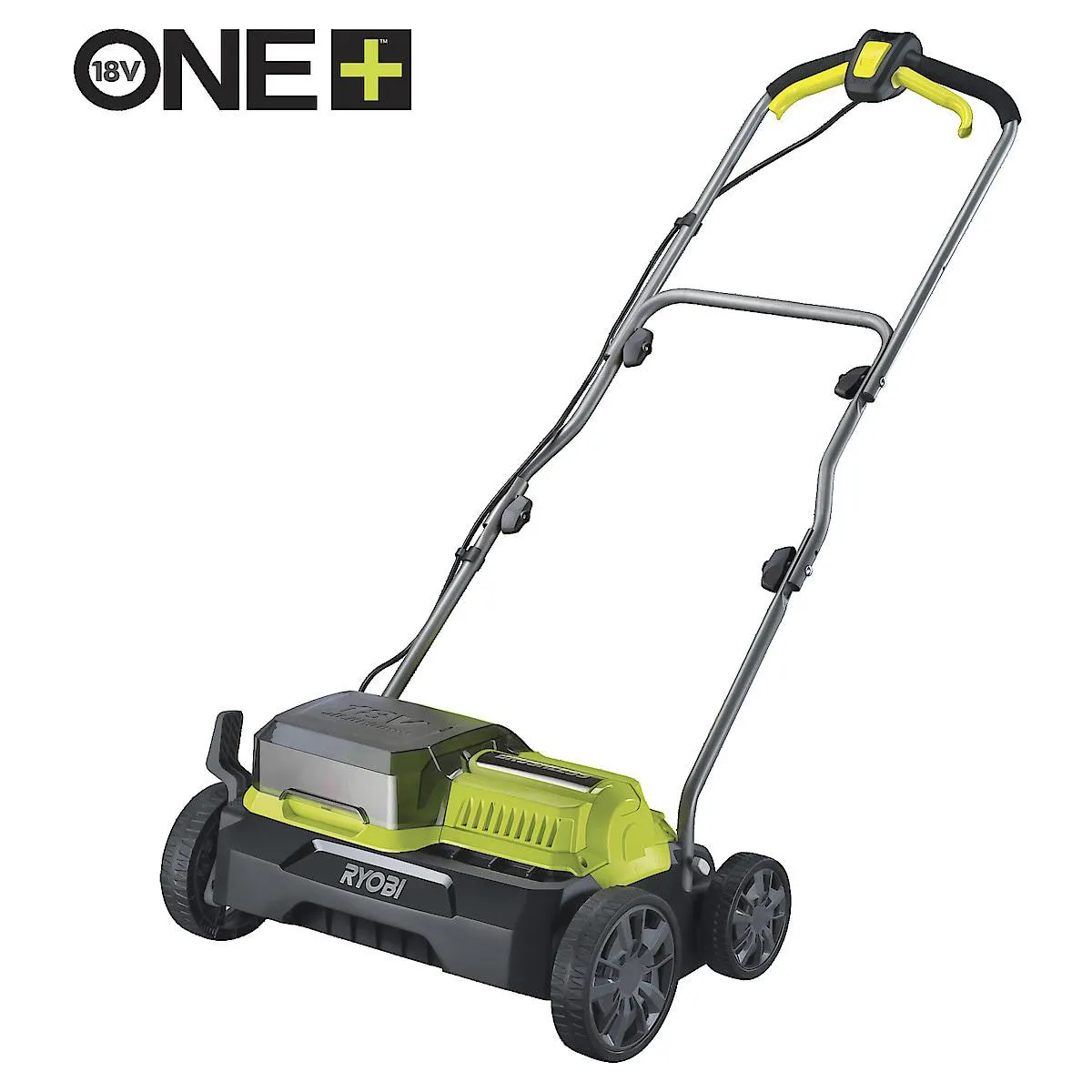 Ryobi Sammaleenpoistaja / nurmikon ilmaaja 18SFX35 One+ 18 V, akkukäyttöinen