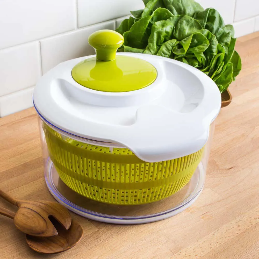 KSP Tango Salad Spinner (White/Green)