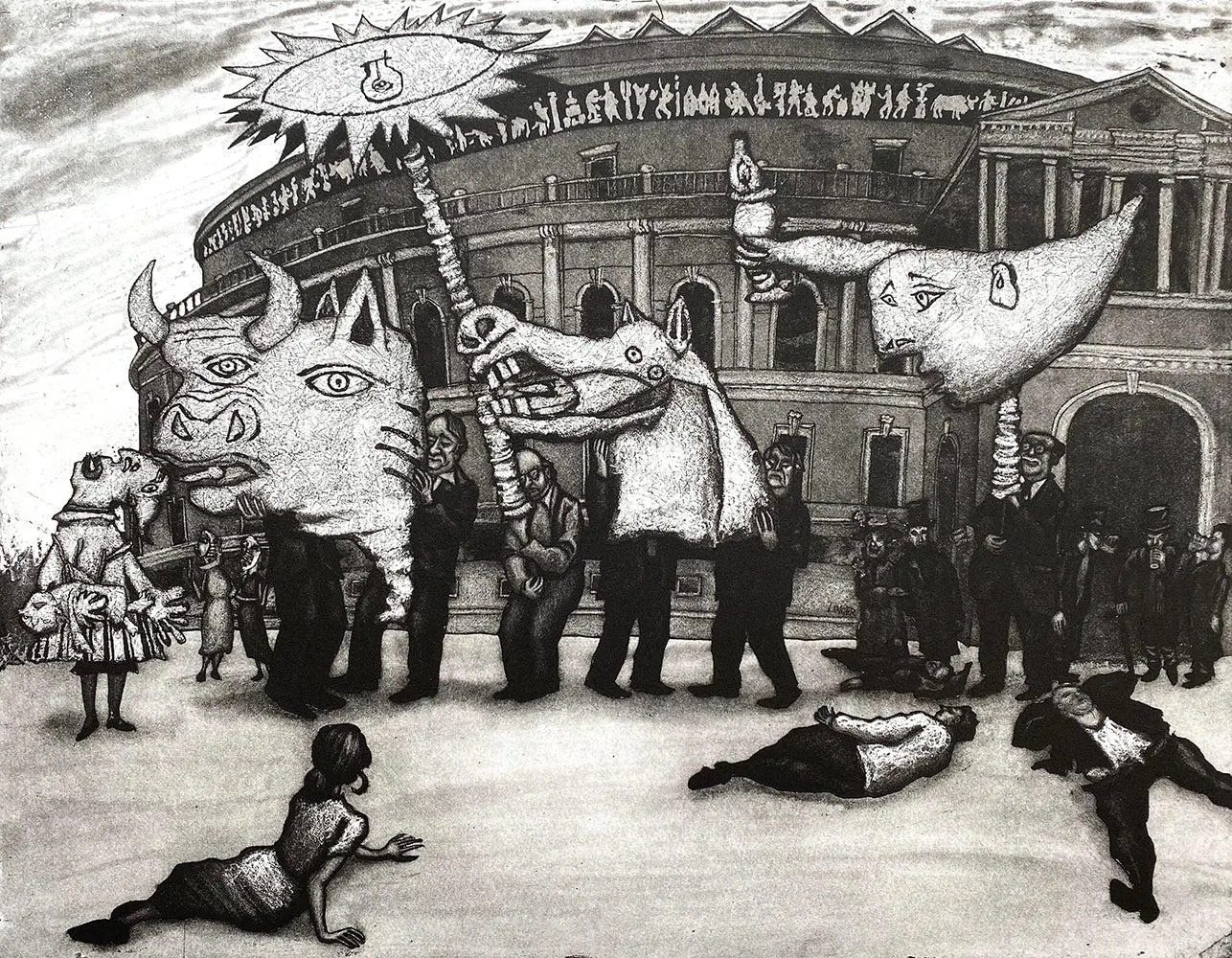 Life Imitating Art - Chelsea Arts Club Procession