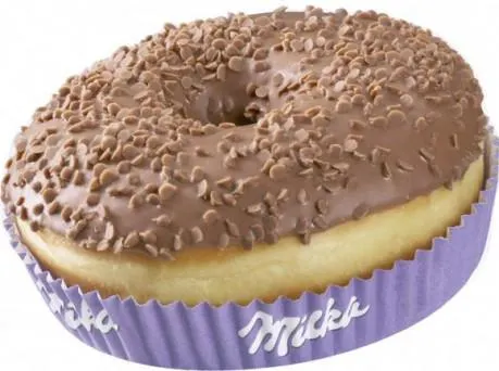 Donut mit Schoko TK fertig gebacken