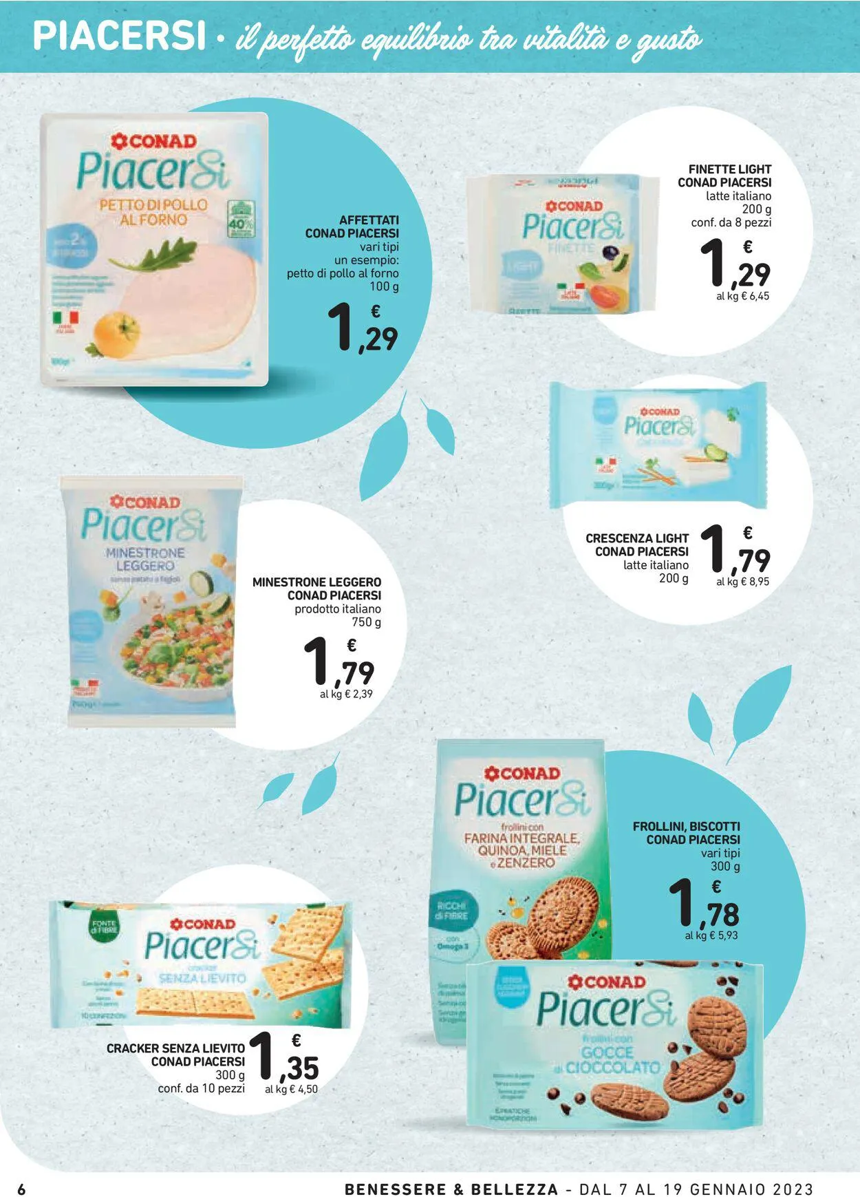 Conad Volantino attuale da 4 gennaio a 1 febbraio di 2024 - Pagina del volantino 6