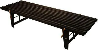 Ecofurn DayBed, tervaleppä öljytty musta