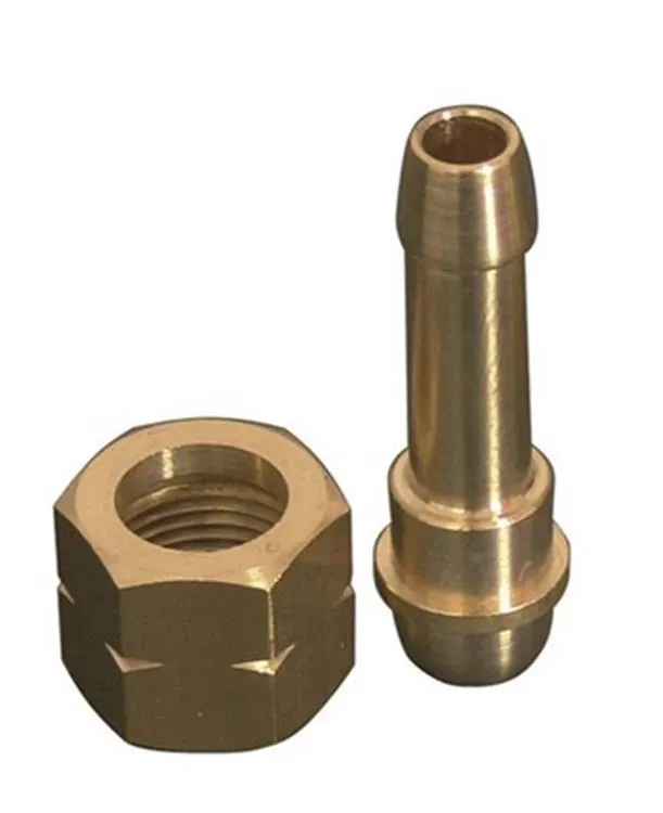 Gimeg slangpilaar 3/8 links wartel