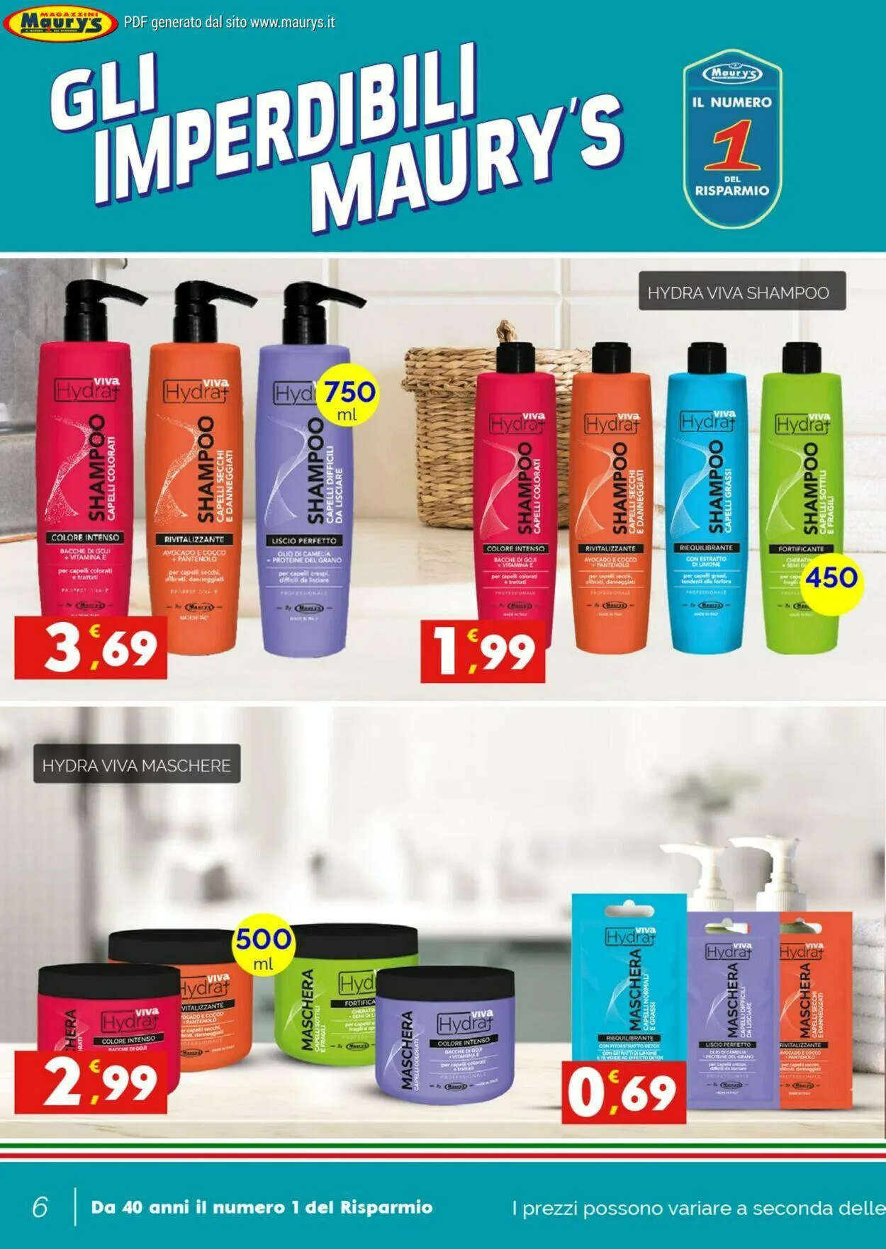 Maury's Volantino attuale da 1 maggio a 31 ottobre di 2023 - Pagina del volantino 6