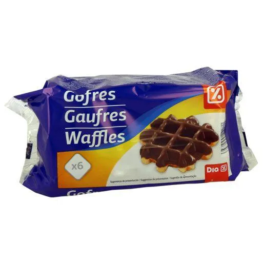 DIA Gofre Coberto de Chocolate 6x60 g