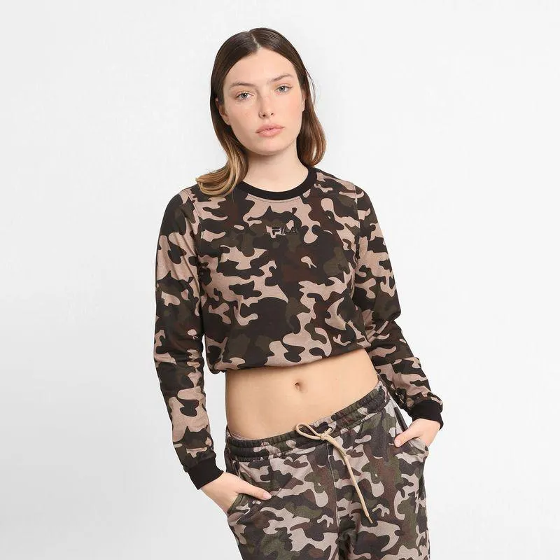 REMERA MUJER FILA CAMO STYLE