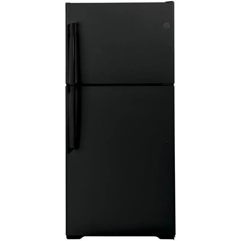 GE 30 in. 19.2 cu. ft. Top Freezer Refrigerator - Black