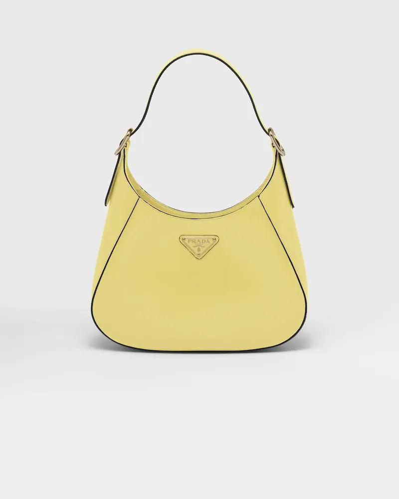 Leather shoulder bag