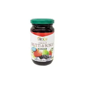 COMPOSTA DI FRUTTI DI BOSCO SENZA PECTINA 230 GR -