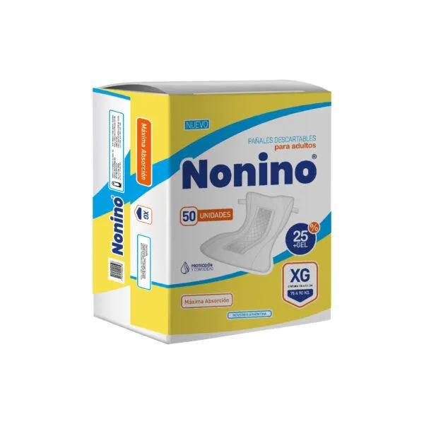 Pañales Nonino Clasicos Unisex Xg