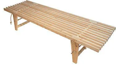 Ecofurn DayBed, lehtikuusi käsittelemätön