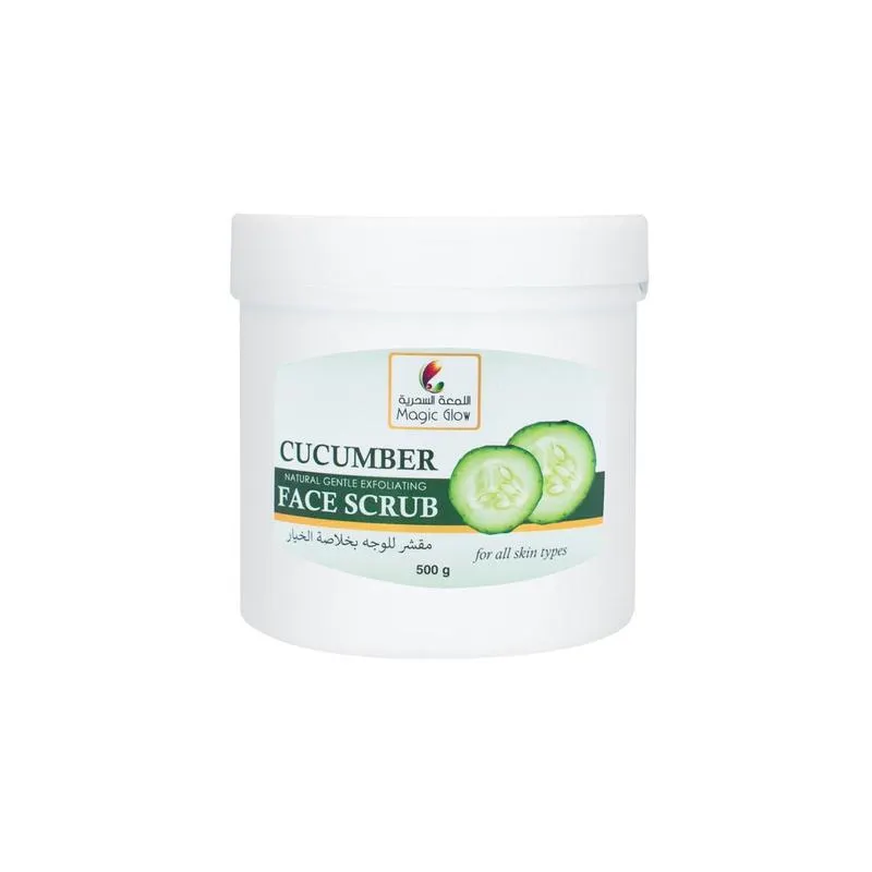 MAGIC GLOW Face Scrub 500g - CUCUMBER