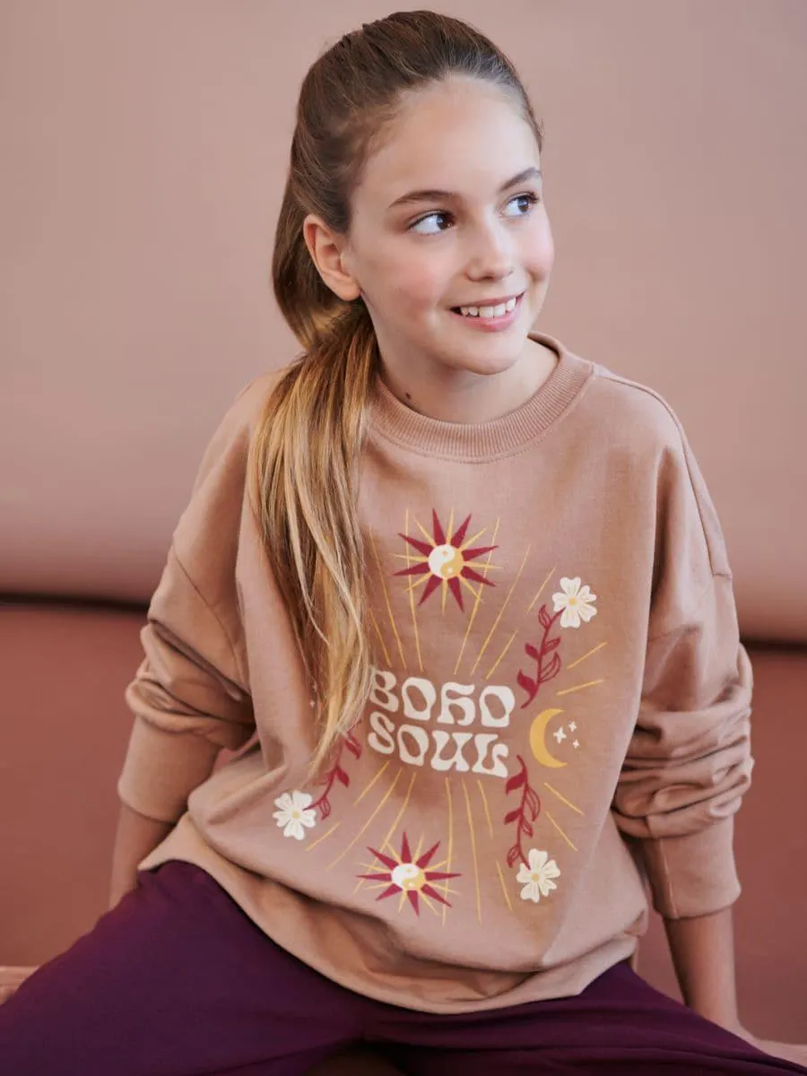 Bluză sport cu imprimeu