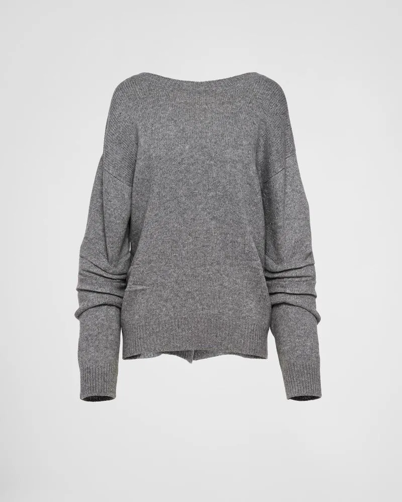 Wool and cashmere sweater