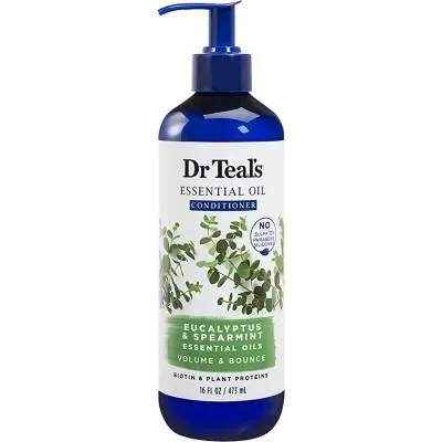 Dr Teal's Eucalyptus & Spearmint Volume & Bounce Essential Oil Conditioner 473ml