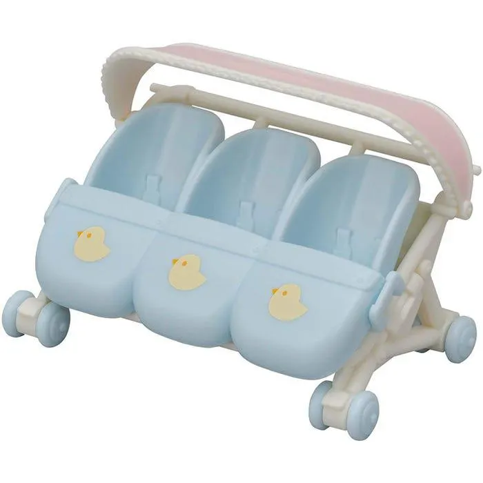 Sylvanian Families Triplets Stroller