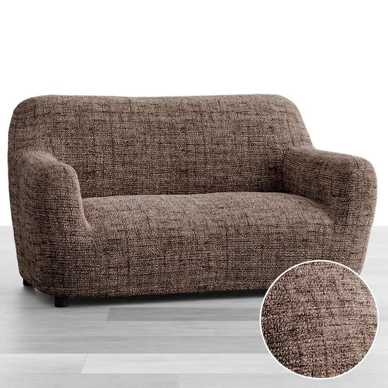 Bielastické potahy VITTORIA hnědá