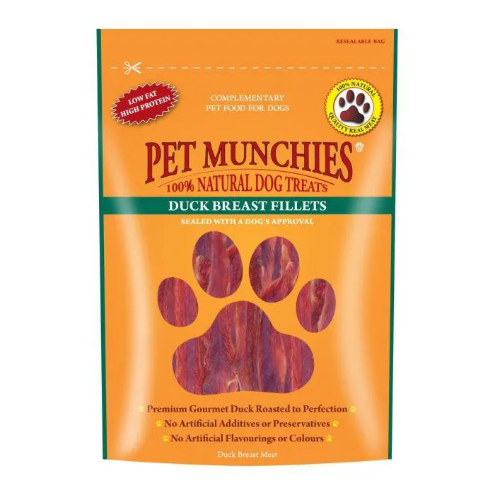 Pet Munchies Duck Breast Fillet 80G