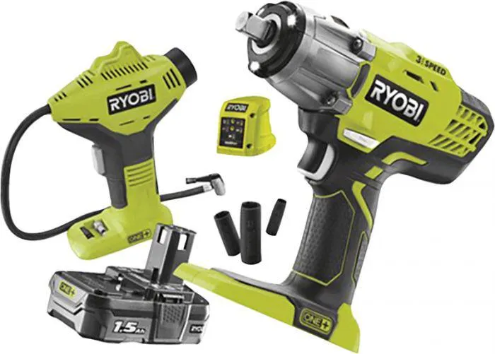 Renkaanvaihtosetti Ryobi R18IWPI-115 18V