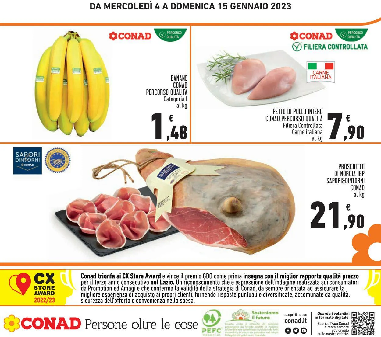 Conad Volantino attuale da 4 gennaio a 1 febbraio di 2024 - Pagina del volantino 24