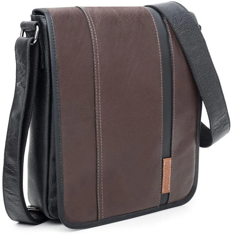 Pasta Executiva Masculina de Couro Vertical City Café