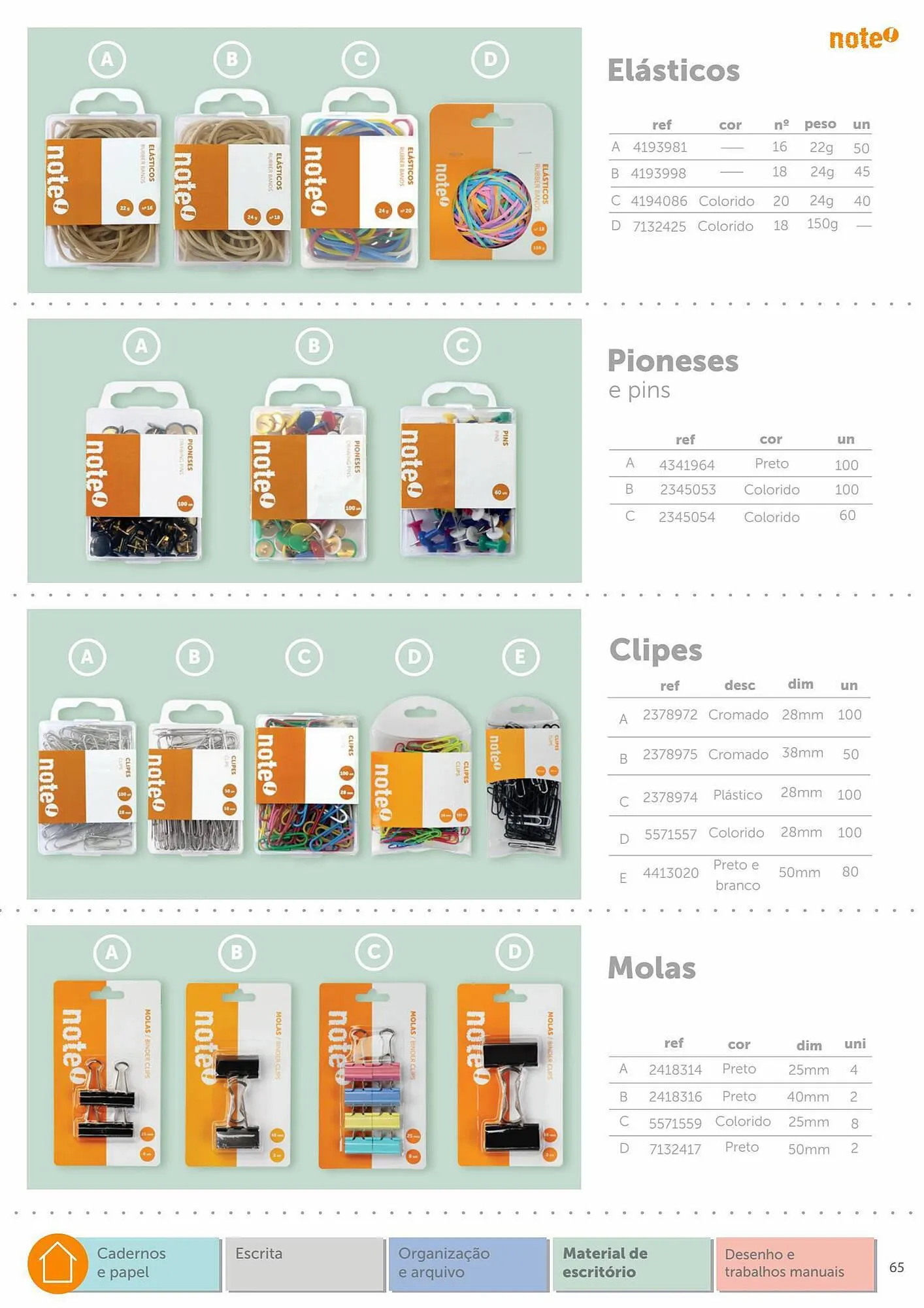 Folheto Folheto Note! de 3 de outubro até 31 de julho 2023 - Pagina 65