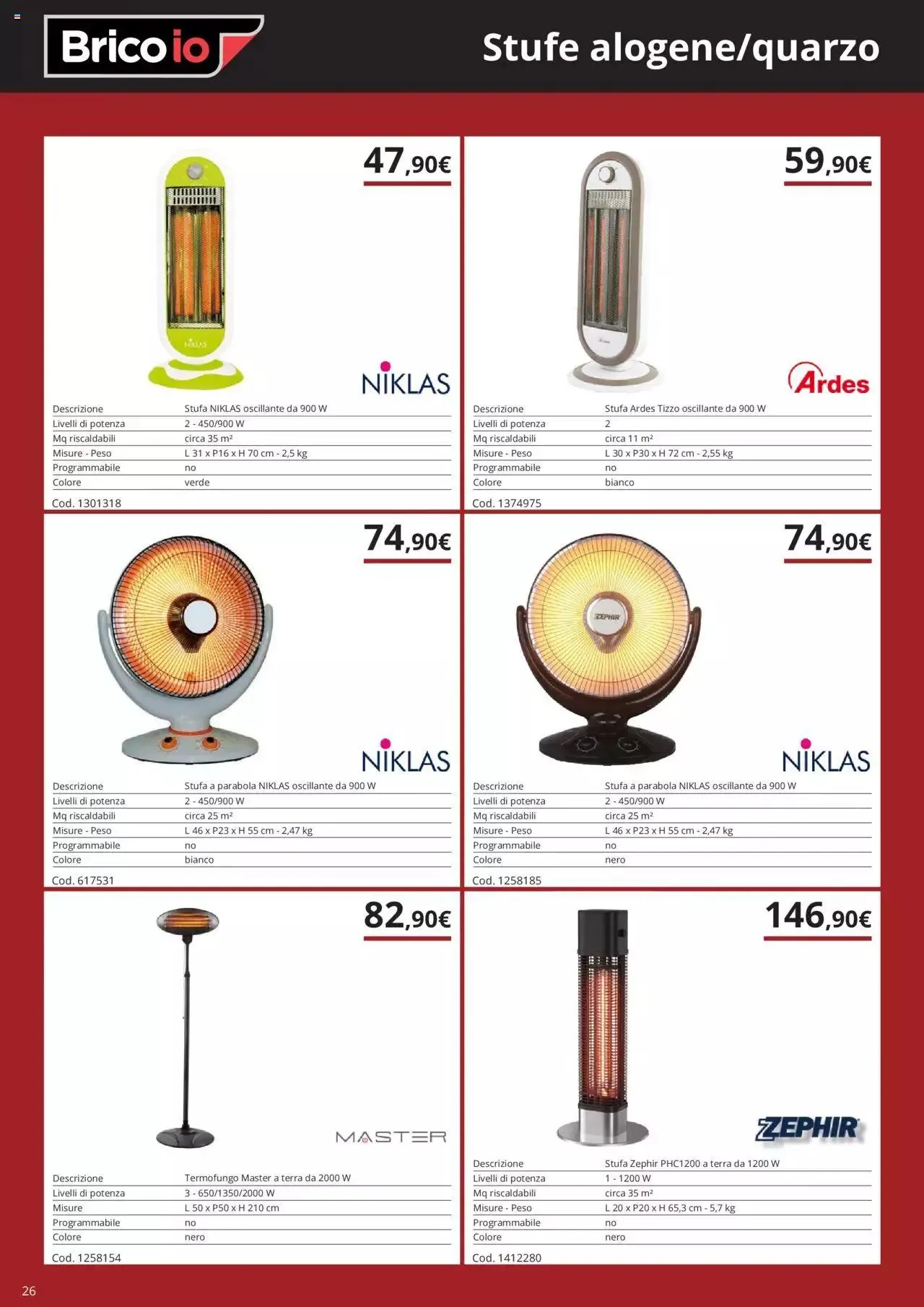 Brico io - Catalogo Riscaldamento da 1 ottobre a 31 dicembre di 2023 - Pagina del volantino 26