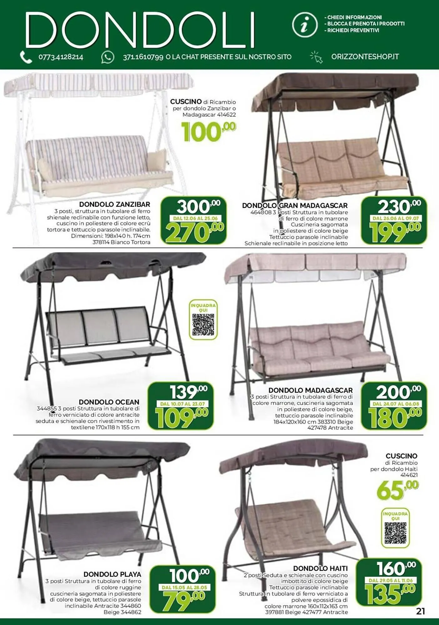 Volantino Orizzonte da 11 aprile a 1 ottobre di 2023 - Pagina del volantino 21