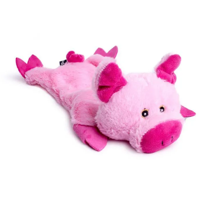 Petface Buddies Crinkle Flat Pig