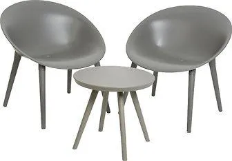 Marbella -puutarhakalustesetti, antrasiitti