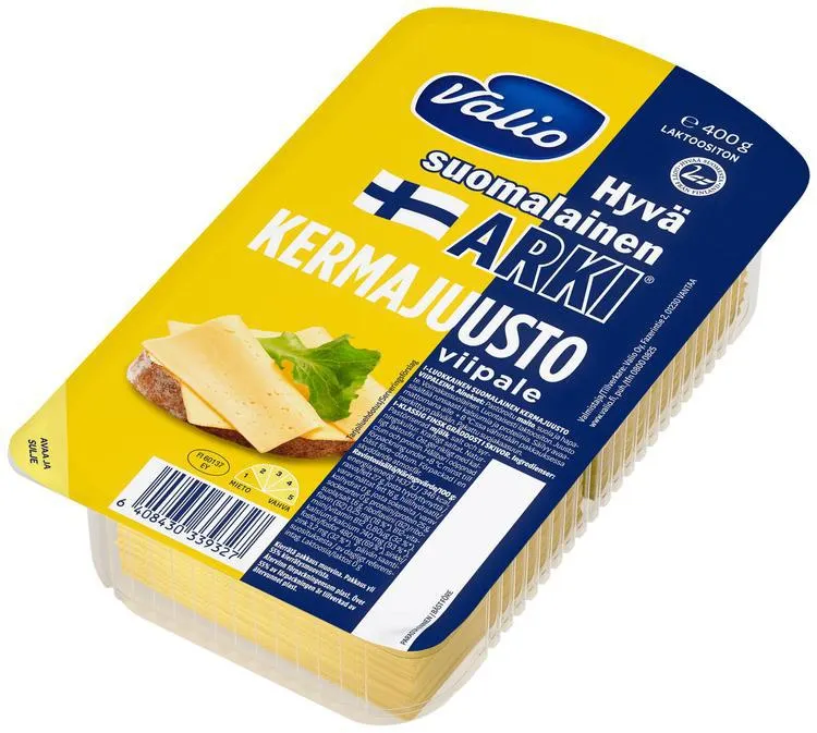 Valio Hyvä suomalainen Arki® kermajuustoviipale e400 g