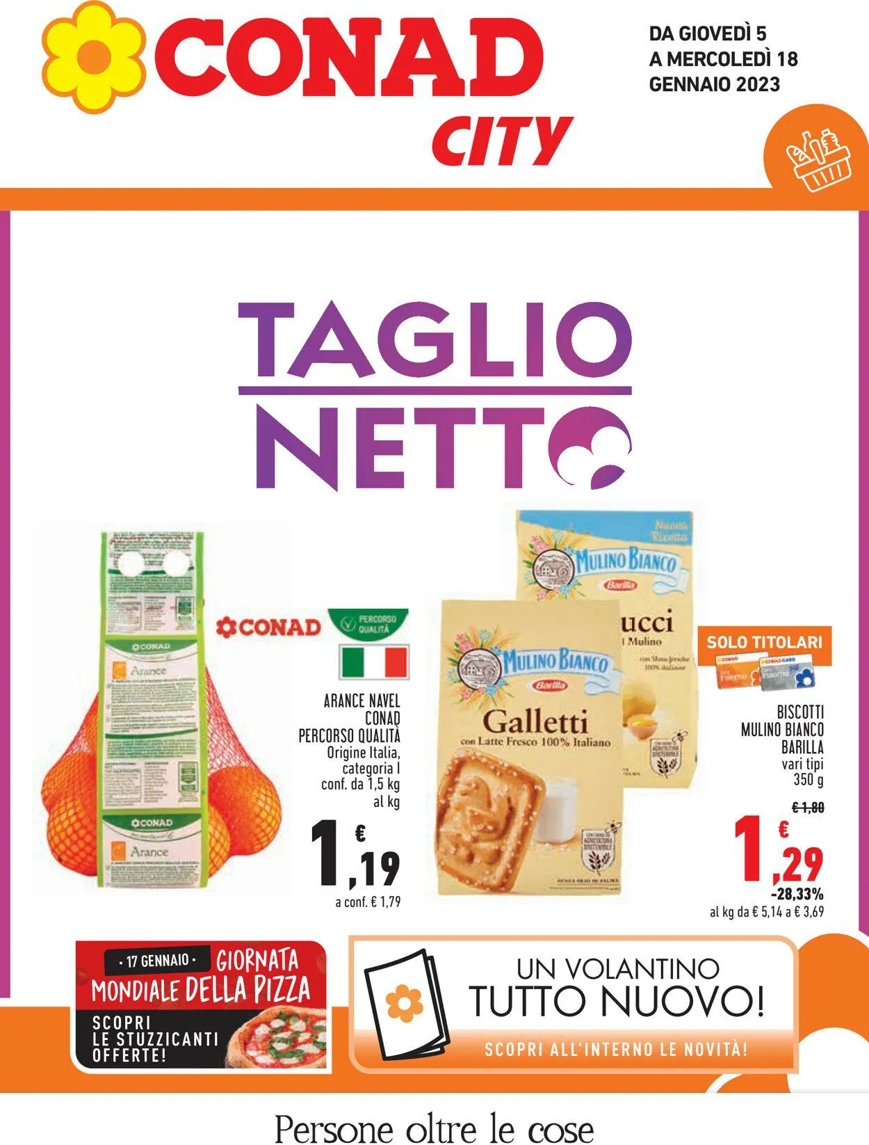 Conad Volantino attuale da 4 gennaio a 1 febbraio di 2024 - Pagina del volantino 1