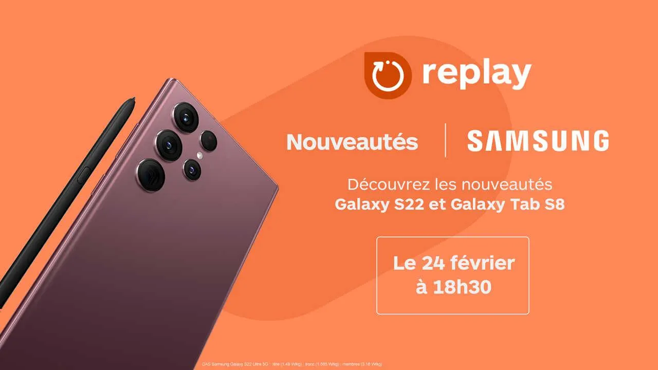 Smartphone SAMSUNG Galaxy S22 Noir 128Go 5G