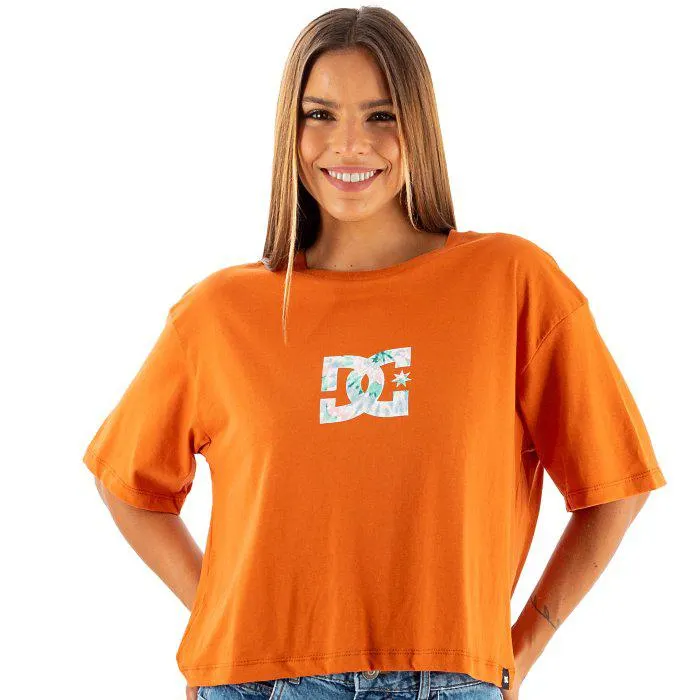Remera Mc DC Star Batik Boxy (Ocr) DC Mujer