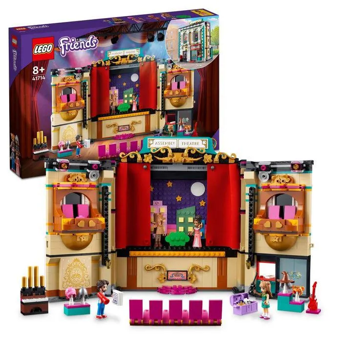 LEGO® 41714 Friends Andrea's Theatre School Set with Props