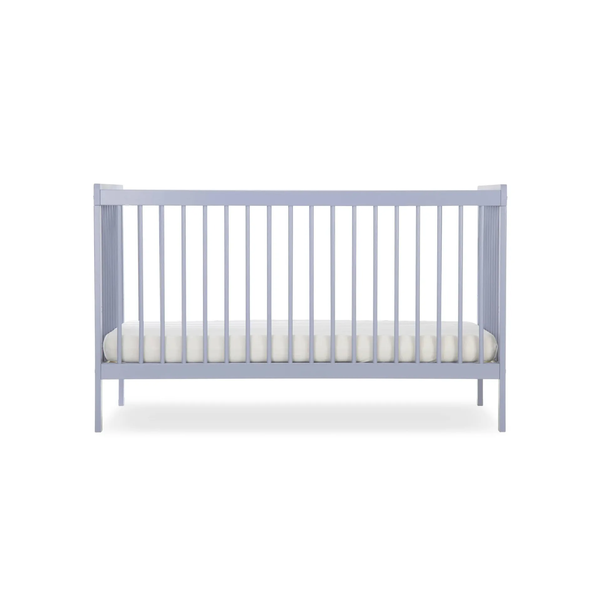 CuddleCo Nola Cot Bed in Flint Blue