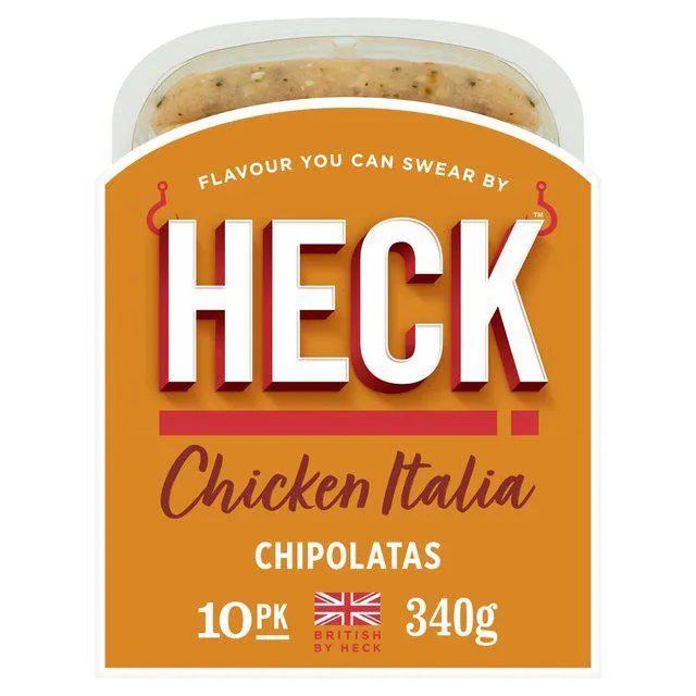Heck Low Fat Chicken Italia Chipolatas 340g