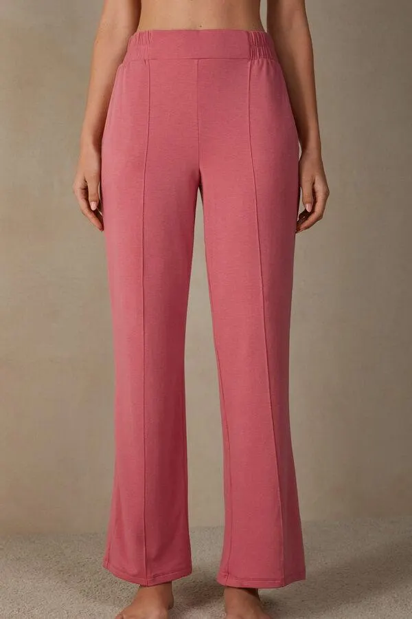 Pantalone Palazzo Thermal con Cashmere