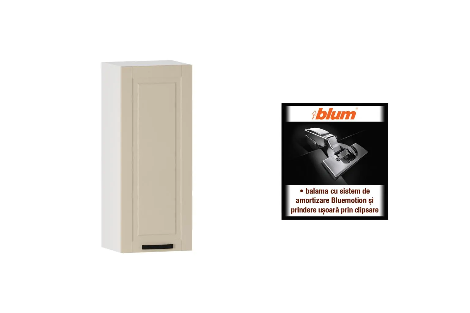 Suspendat cu ușă L40/ H100 s&d