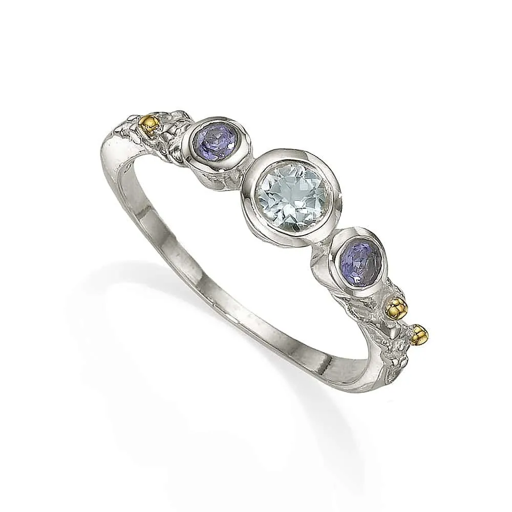 Where the Wind Blows Gemstone Ring