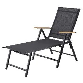 LETTINO NATERIAL ORIS ORIGAMI MULTIPOSIZIONE ALLUMINIO TEXTILENE ANTRACITE