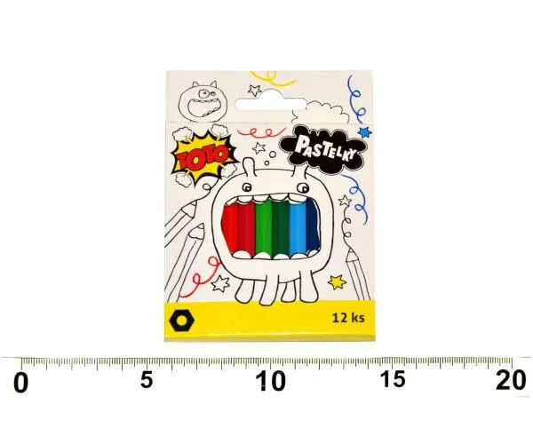 Pastelky krátké 12 ks
