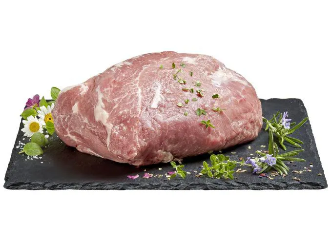 Schweinshals am Stück