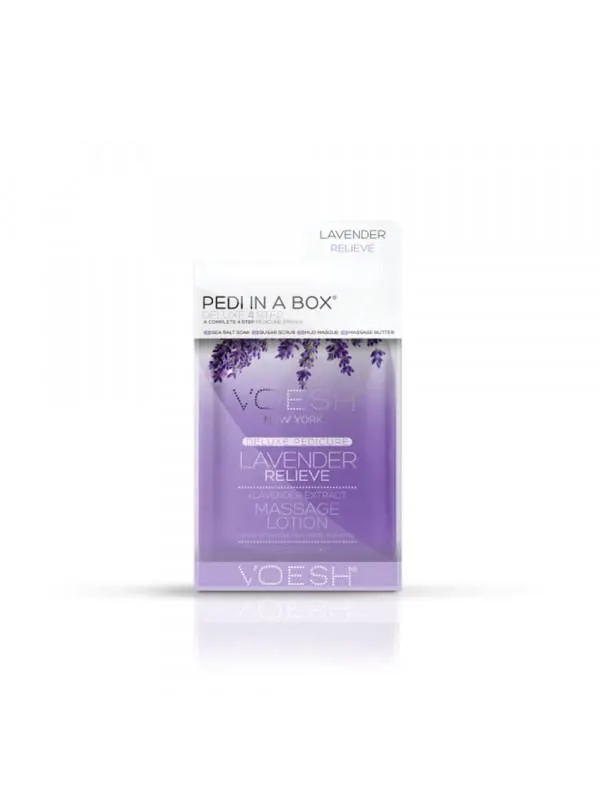 Voesh New York Kit Beauté des pieds Lavande