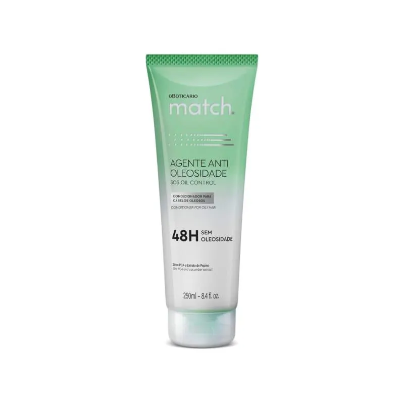 Condicionador Match Agente Antioleosidade 250ml