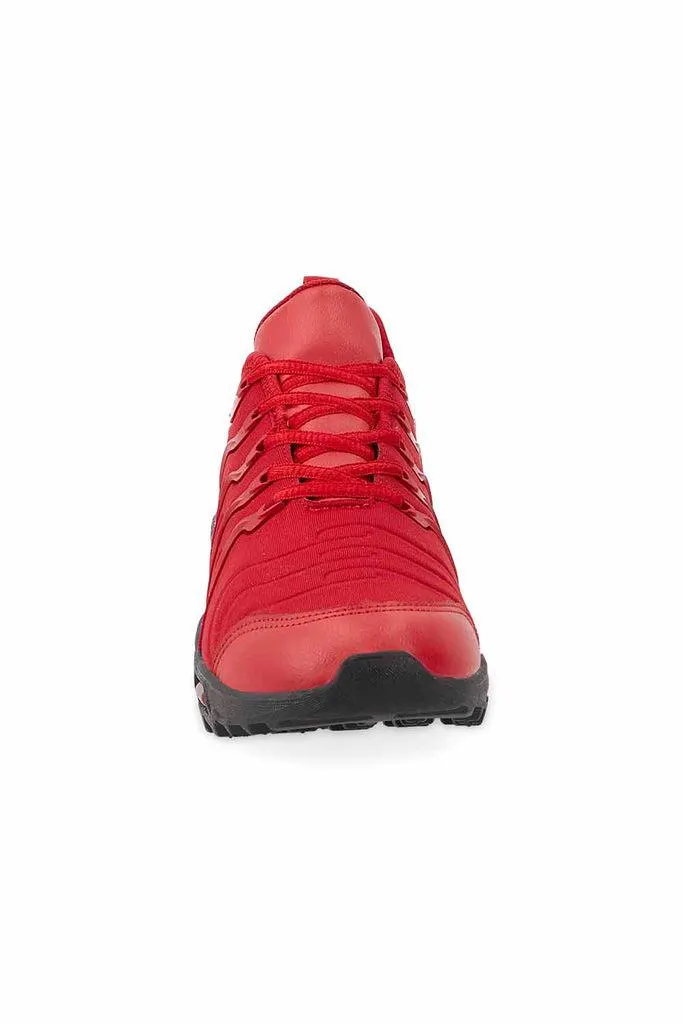 030554 Tenis Rojos Con Burbuja Anti-Impacto