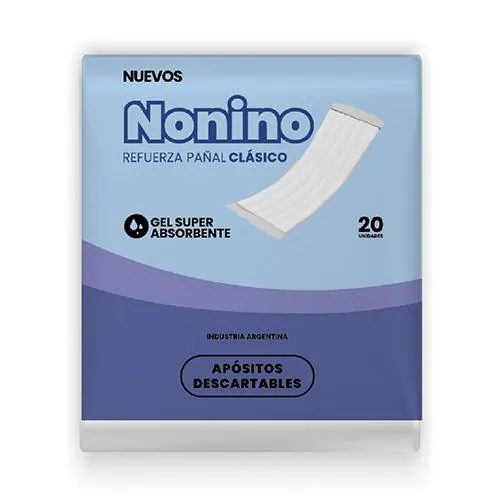 Refuerza Pañal Nonino Clasicos Unisex G