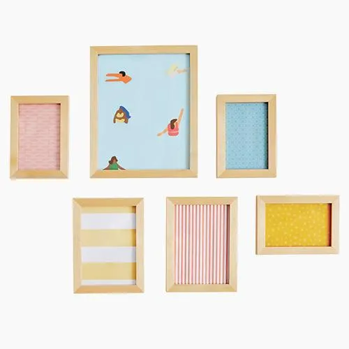 Photo Frame Set, Natural