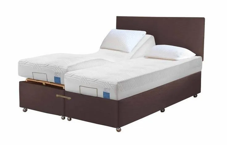 TEMPUR® Ardennes Adjustable Massage Drawer Divan (King Size)